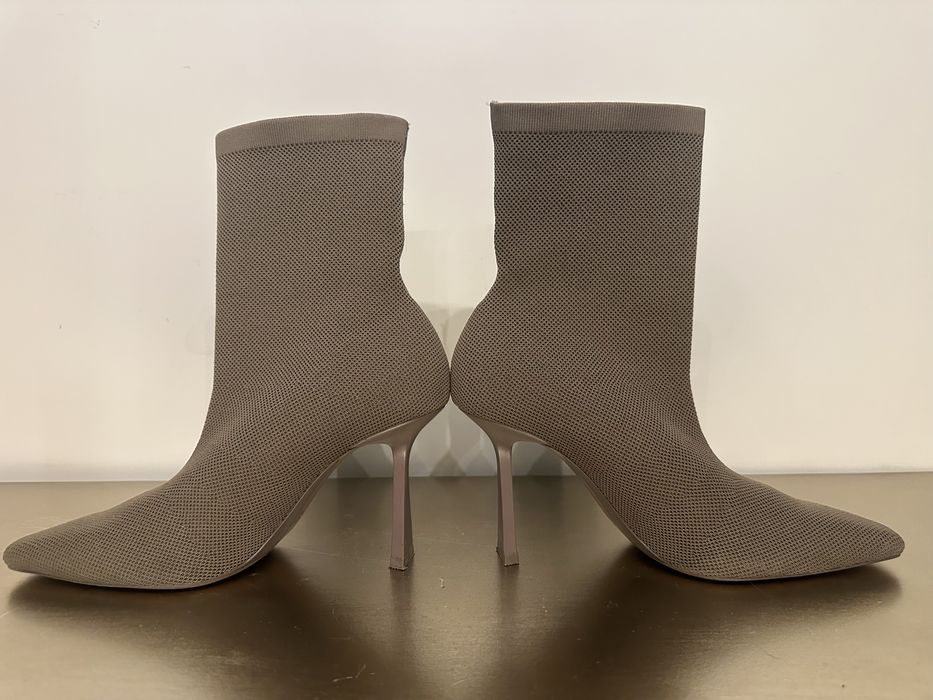 Ботуши Zara от естествена кожа, 39 номер, нови