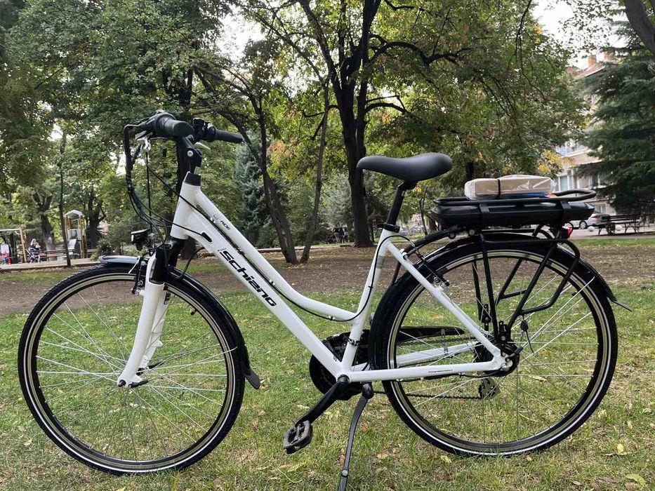 Нов 28 цола електрически алуминиев велосипед с 21 скорости усилени кап