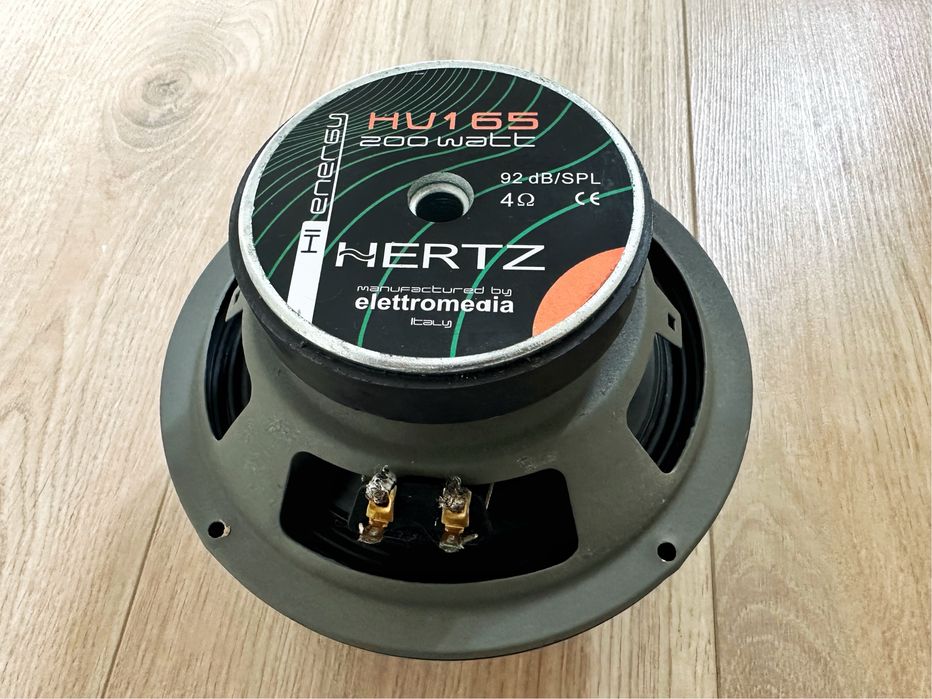 Hertz 165, 16 см, 200 Ватт, Акустика