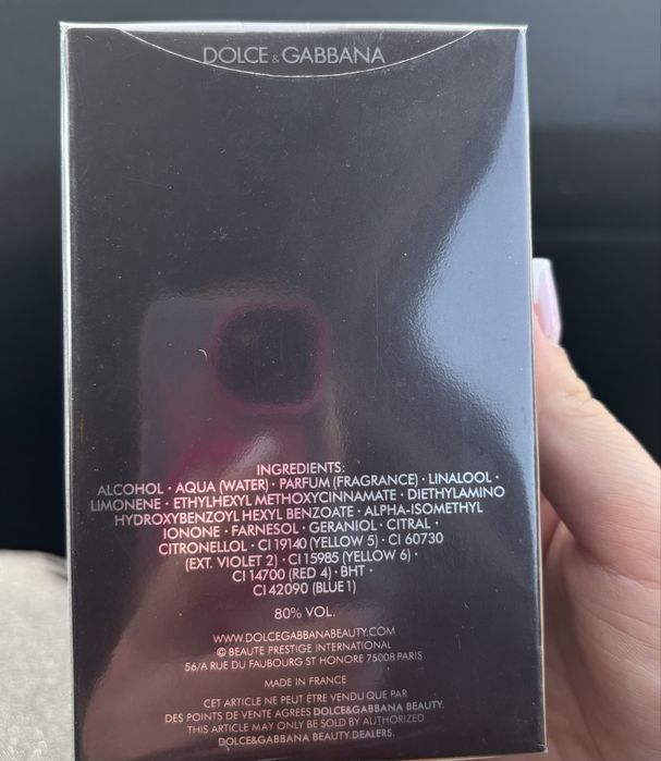 Parfum Dolce&Gabanna the one