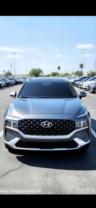 Хундай Санта-ФЕ 2.5 MPI 7 кишилик автокридит еки GMга бартир