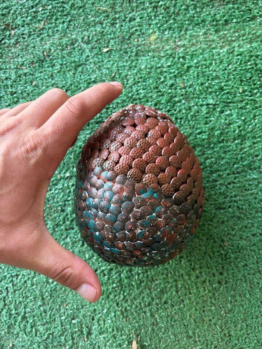 Ръчно изработена глава на дракон