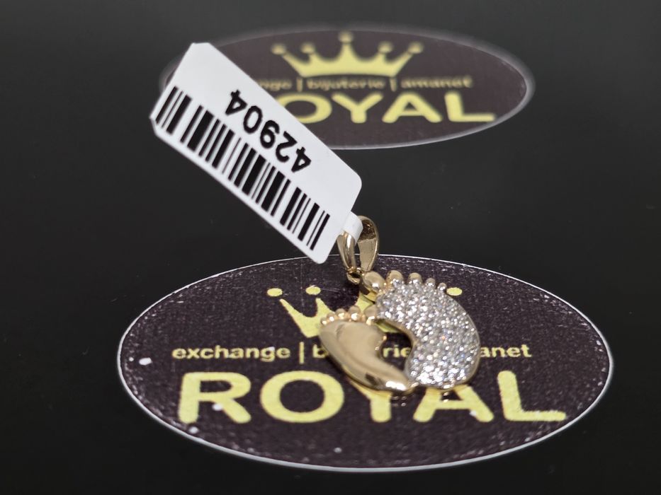 Bijuteria Royal: Pandantiv aur 14k/ 1.53 gr