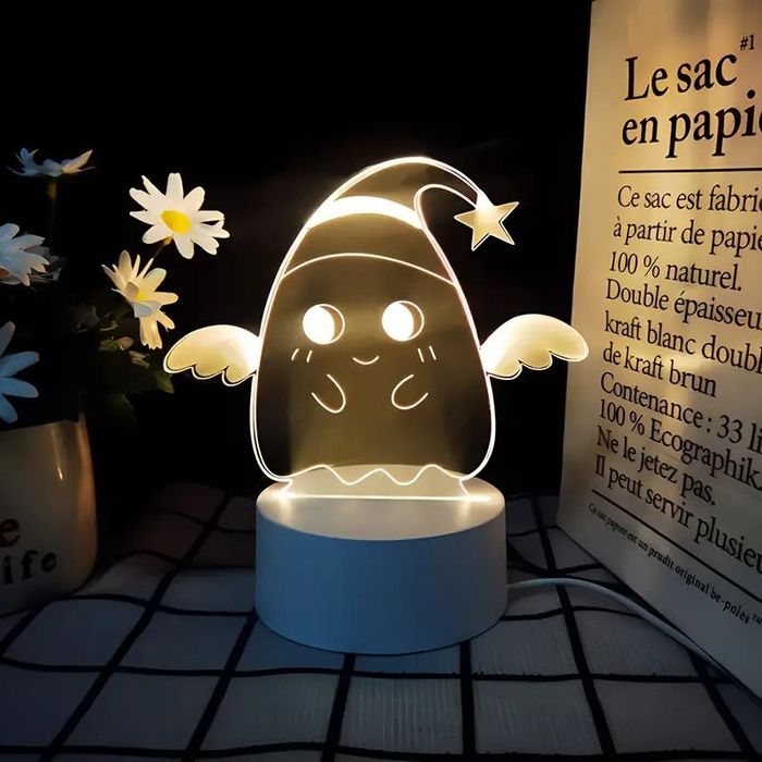 Детский 3D ночник светильник