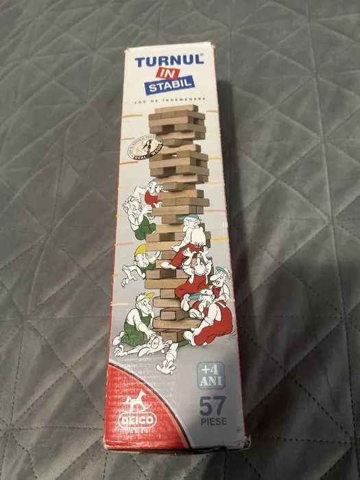 Joc Turnul instabil + Joc Mikado