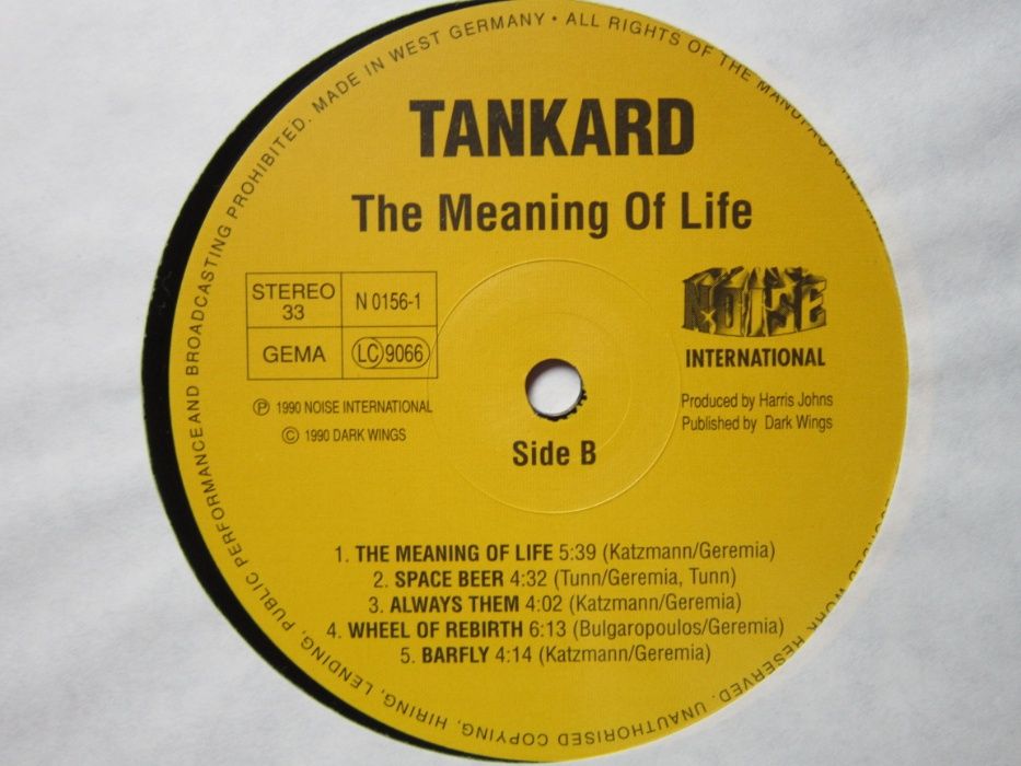 rar Tankard Chemical Invasion, Zombie Attack Germany1987