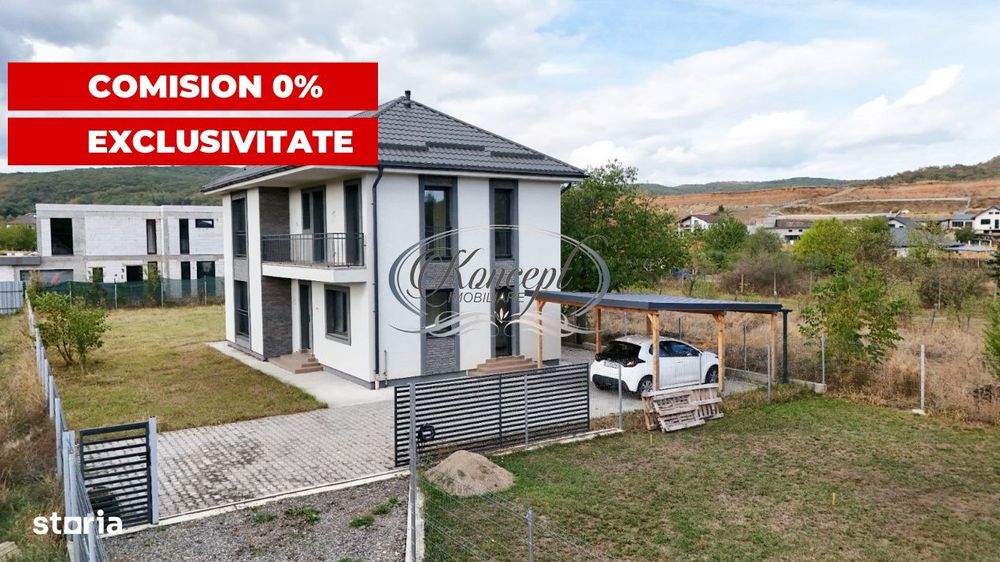 Casa individuala 4 camere, teren 650 mp, Gilau