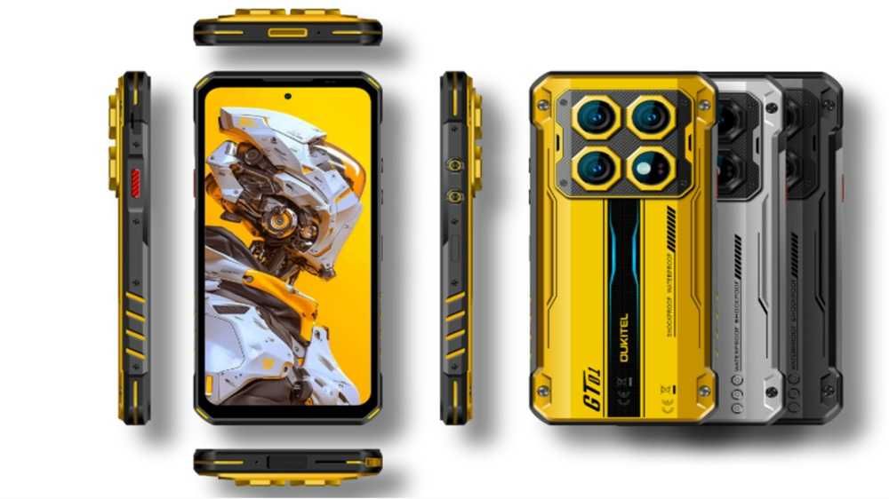 Oukitel WP60 5G 24GB RAM 256GB ROM, 7.2' екран с IP68 защита