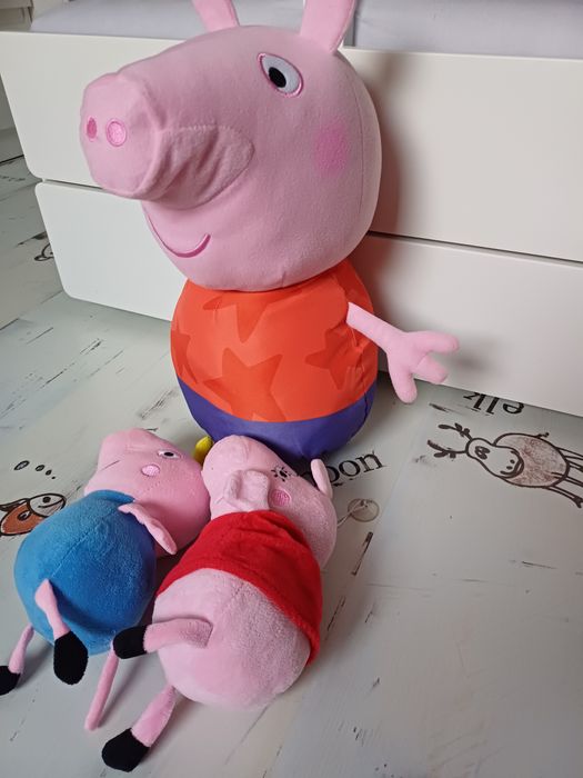 Плюшени играчки Пепа Пиг, Соник, Мечокът от Маша, Мама Барба и други