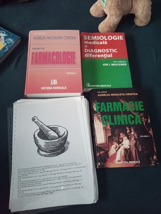 Carti farmacie clinica medicina tratat de farmacologie semiologie
