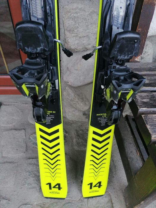 Volkl Racetiger SC, 170 cm, radius 13.9, legaturi Marker