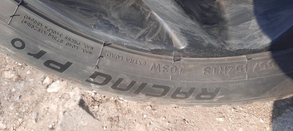 Mercedes w221 - 255 / 45 / 18 джанти / гуми