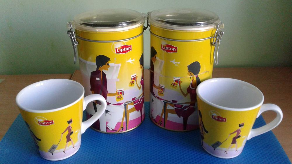 Набор  "LIPTON"  из 4-х  предметов ( новый)