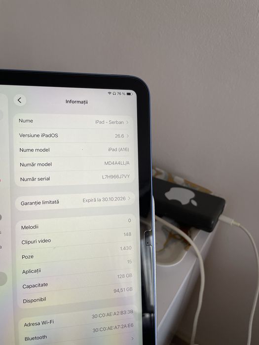 Ipad  11 a16 model 2025