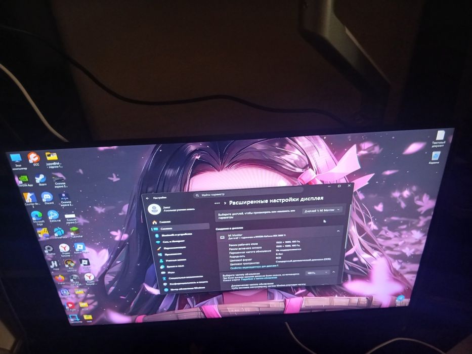 Мощный игровой комплект: ПК на RTX 5060 Ti + Монитор Redmi 100Hz с кро