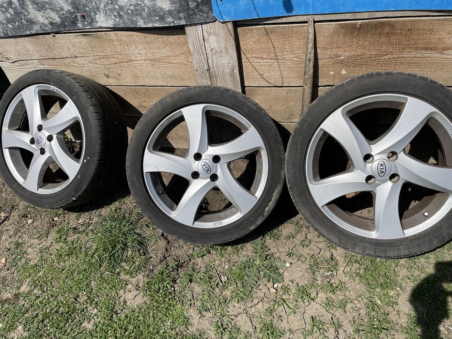 Jante aliaj 4x100 cauciucuri de vară Continental 215/45 R17