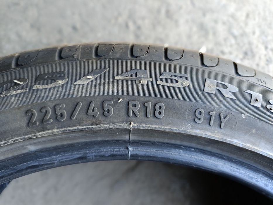Летни гуми -2020г.-18цола-225/45-1бр.-90лв." PIRELLI"