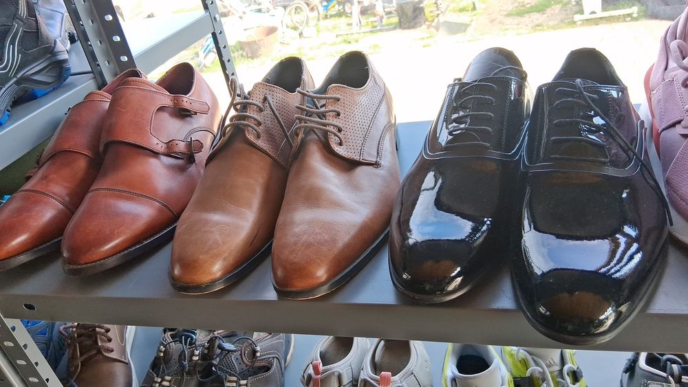 Pantofi din   piele