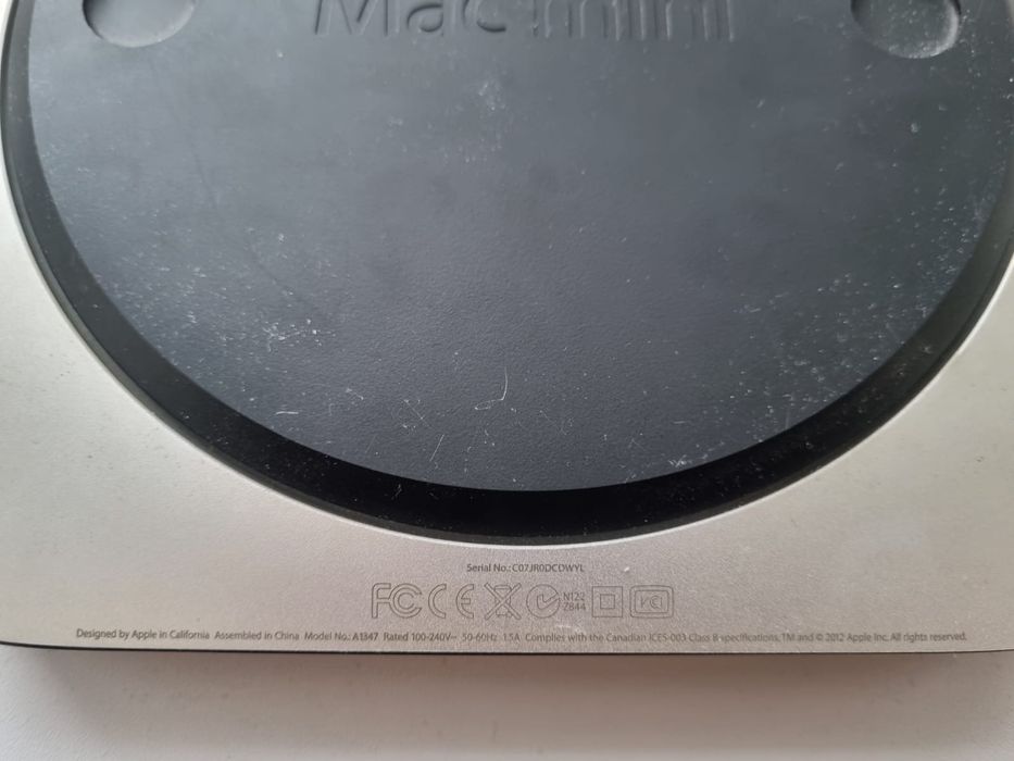 Mac Mini 2012 core i5 16 gb ОЗУ