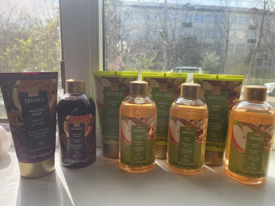 Set avon lotiune si spumant