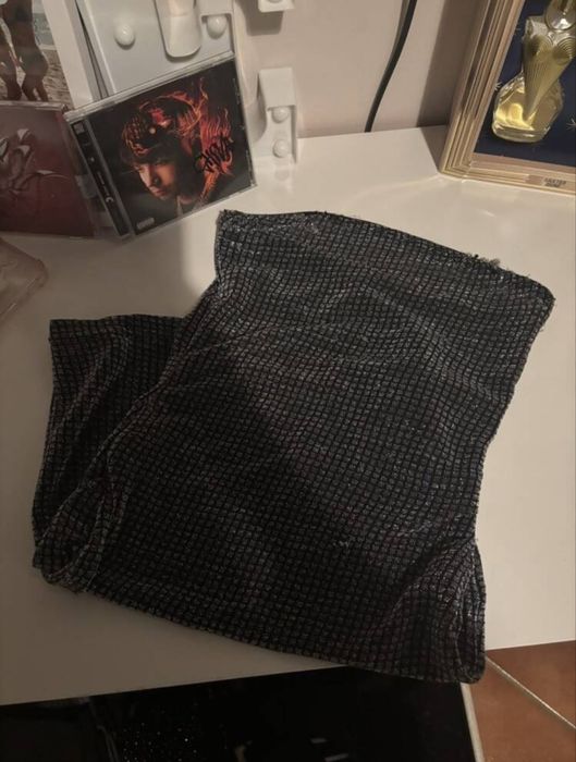 Блестяща къса рокля