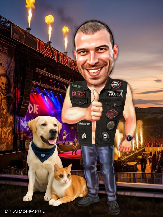 Дигитални карикатури по снимка за всеки повод!