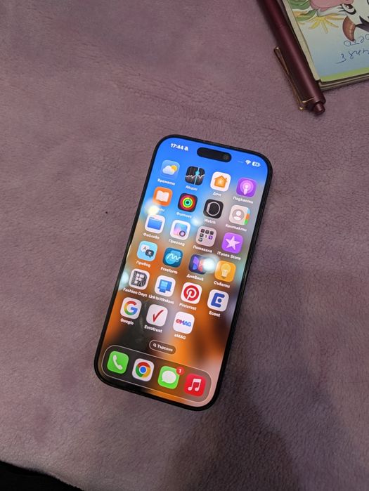 Iphone -16pro black titanium -256gb