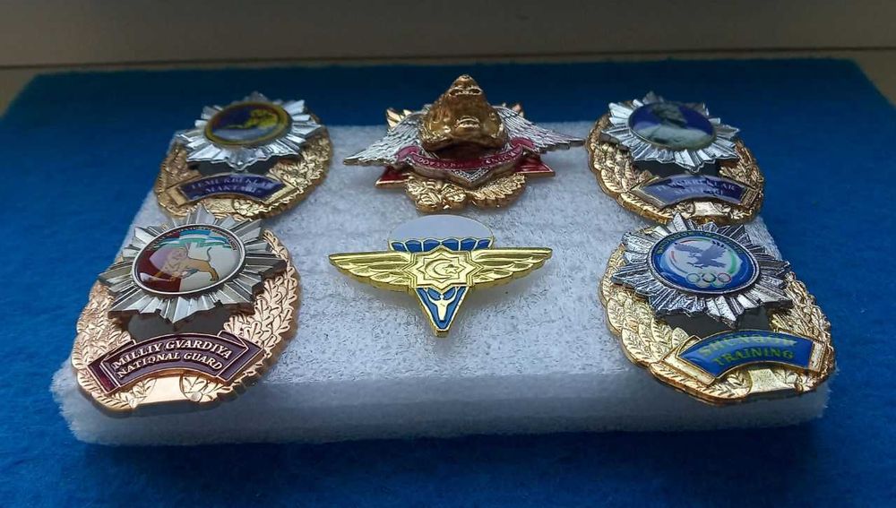 знаки тяжелый металл 6 шт.