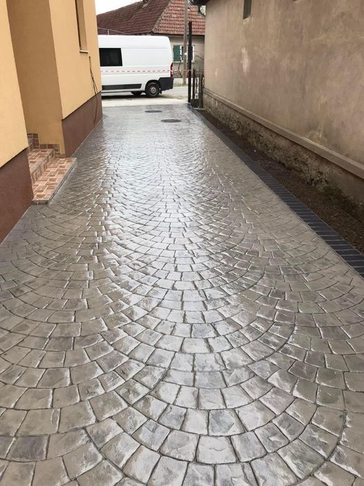 Beton amprentat Reșița