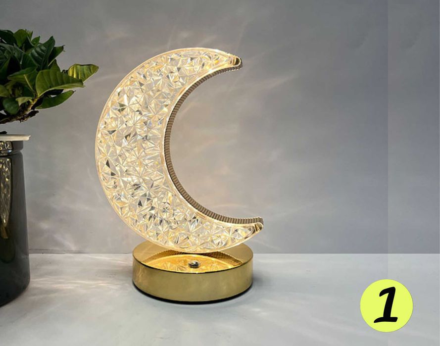 Светильник  для спальни Ночник Светильник луна настольный 3 модели