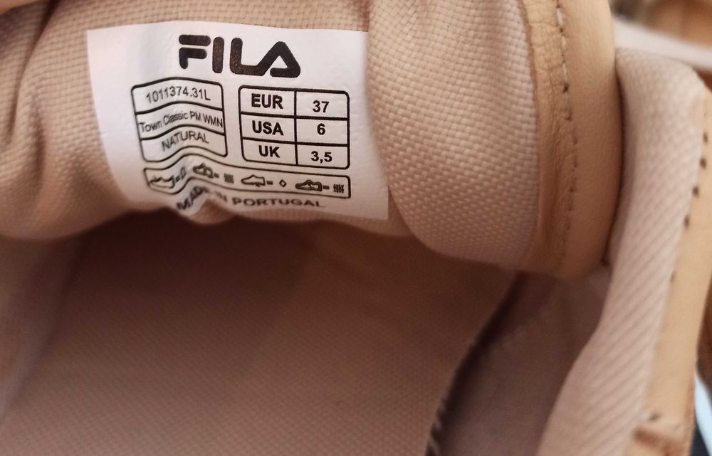 Дамски маратонки 'Fila'- ест. кожа