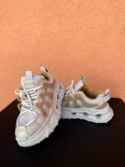Adidasi Gryxx crem