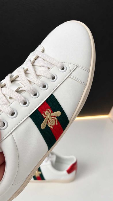 Мъжки Обувки Gucci Ace Bee - Оригинални Дизайнерски Маратонки