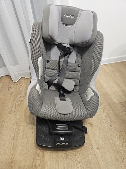 Scaun auto i-Size Nuna REBL PLUS 360° Frost, 40 - 105 cm, Gri