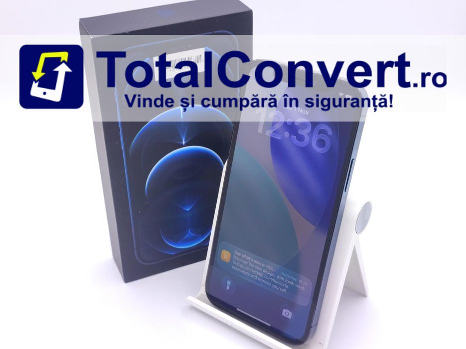 Apple iPhone 12 Pro 512GB Pacific Blue 6GB, Garantie 24 luni | #D87659