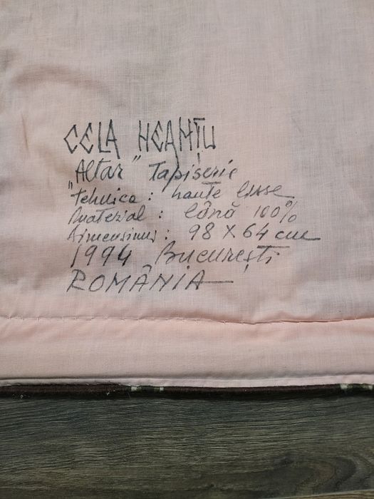 Tapiserie Cela Neamtu