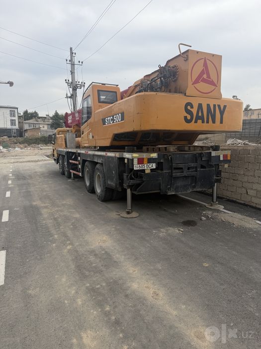Автокран SANY STC500 50тн