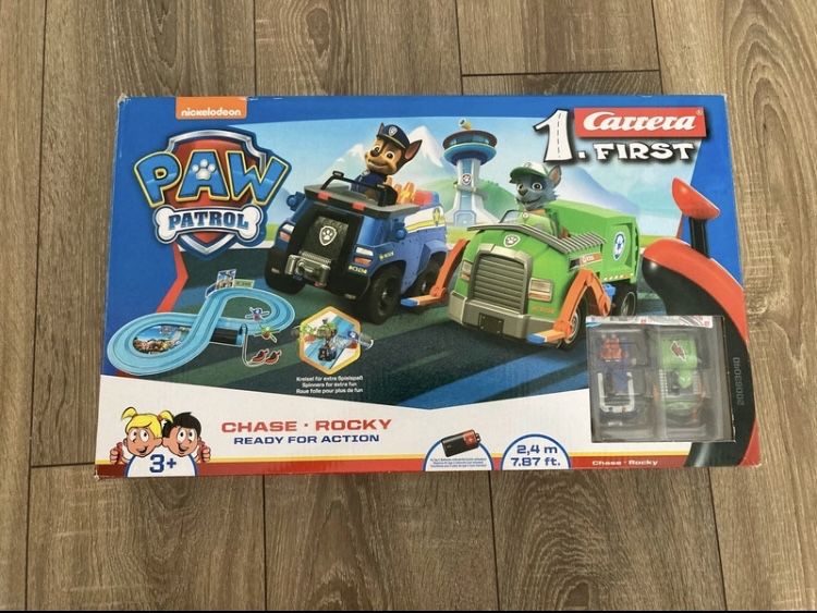 Pista masinute electrice Carrera Paw Patrol