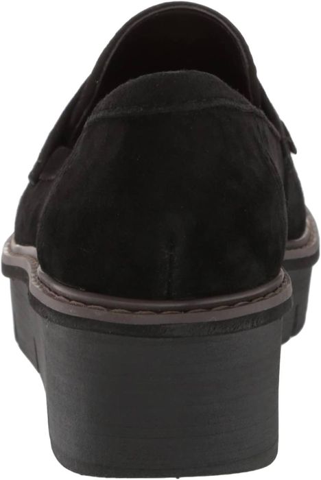 Clarks, Airabell Slip. Кожаные/ замшевые лоферы из США. Разм 38.5