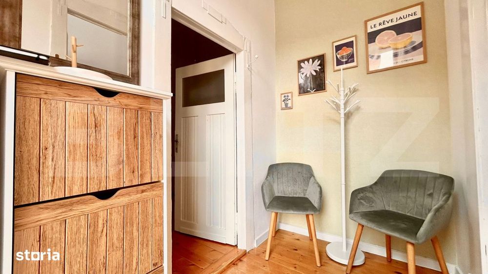 Apartament de inchiriat, 3 camere, 56 mp - Ultracentral