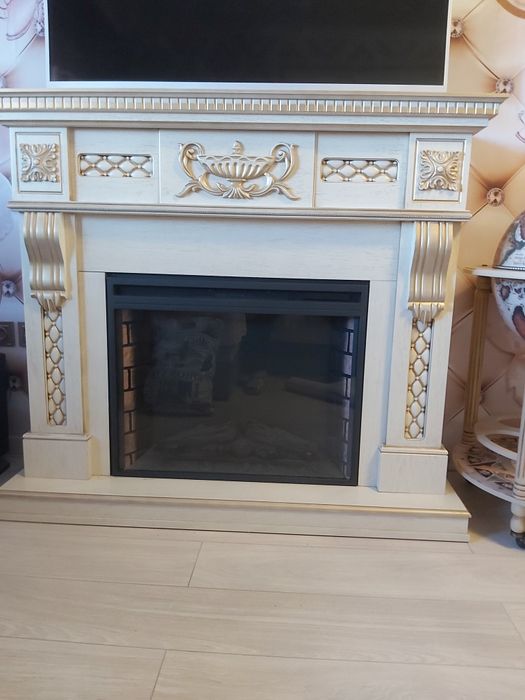 Электрокамин, глобус- бар