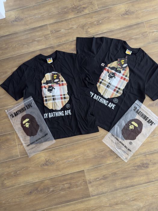 BurberryxBape тениска
