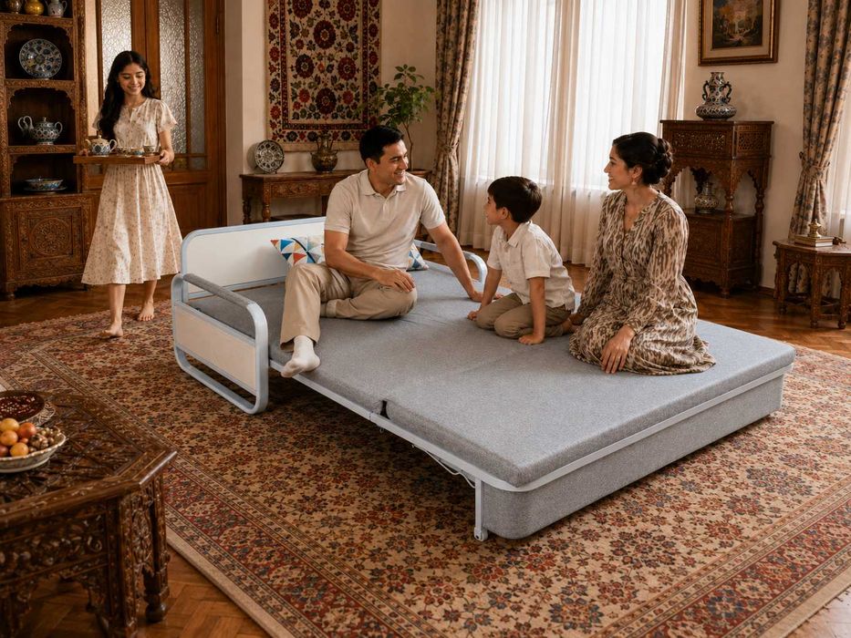 Диван раскладной мягкий, Katlanuvchi divan krovat qulay model