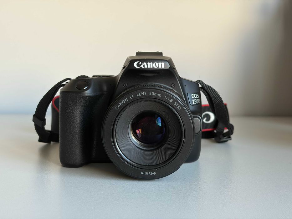 Canon 250D + два обектива