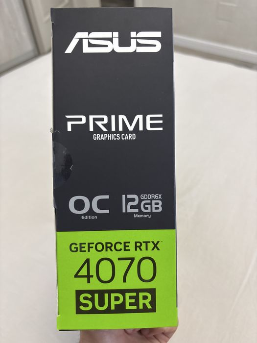 placa video ASUS PRIME GeForce RTX 4070 SUPER OC 12GB
