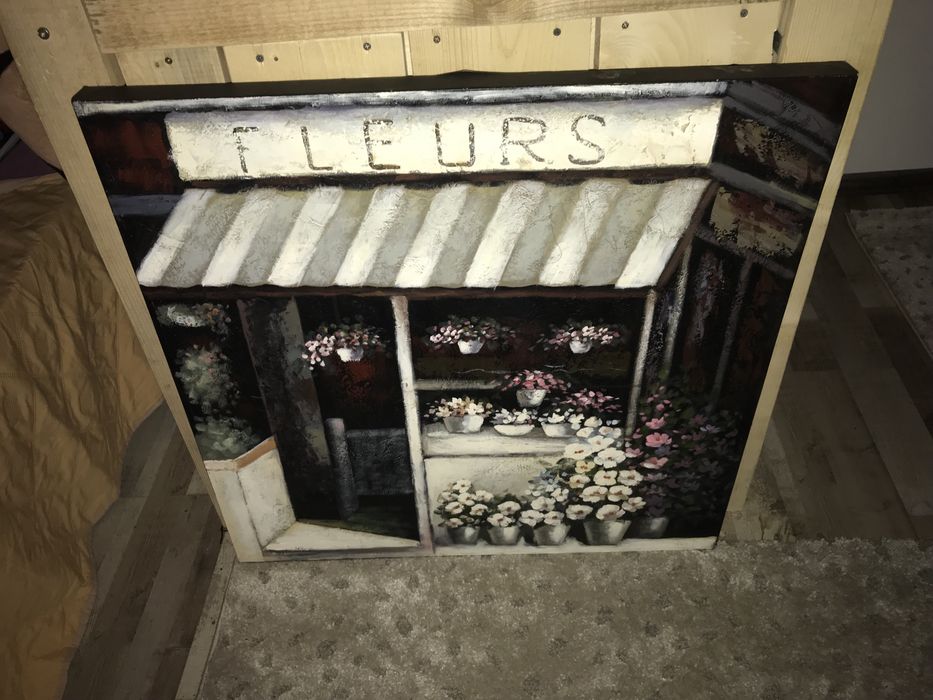 Tablou titlu Fleurs 112 cm diagonala