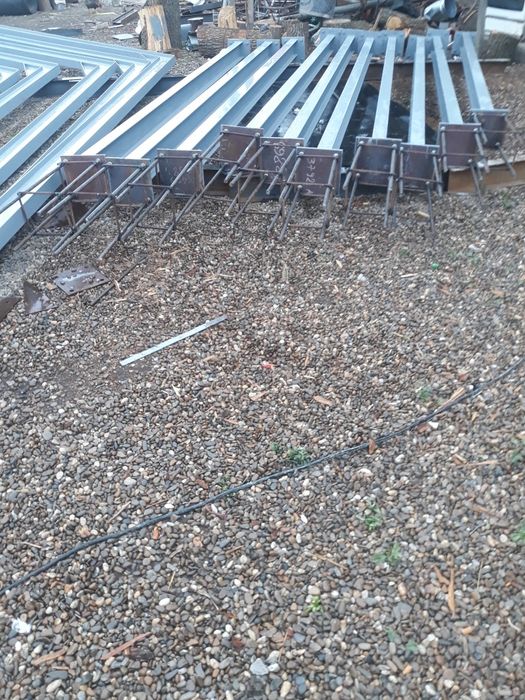 Structura hala metalică garaj service auto transport montaj