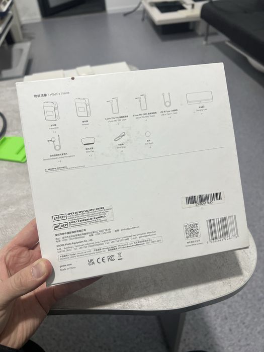 Новый микрофон- петличка Godox