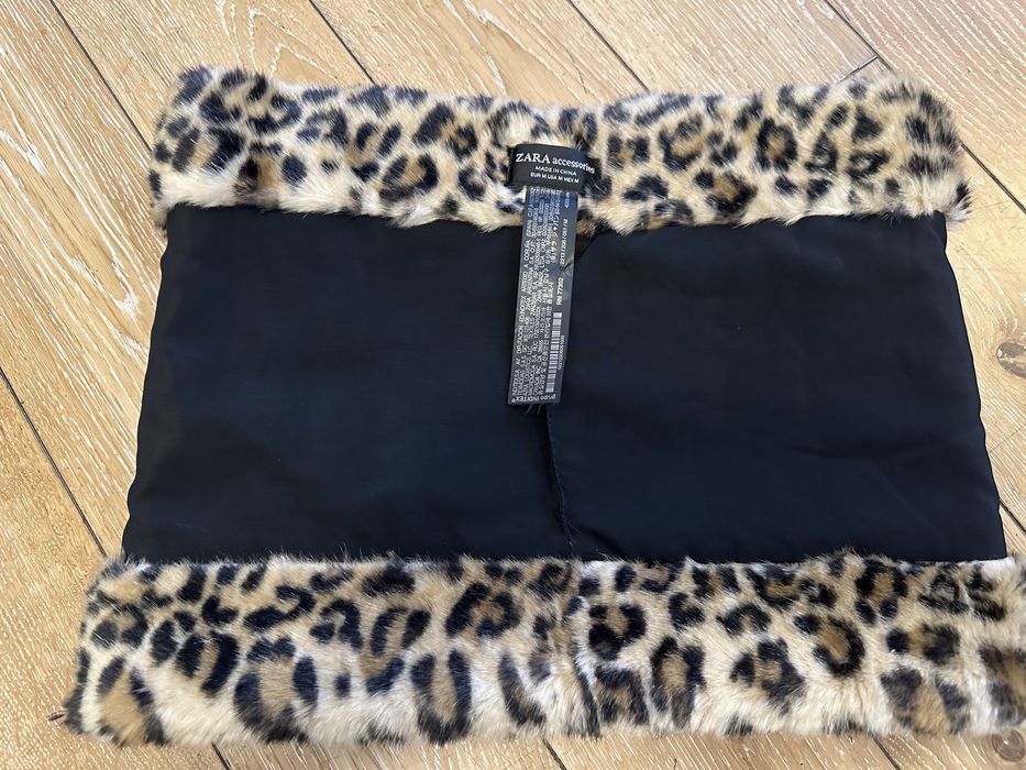 Guler blana ZARA animal print nou!