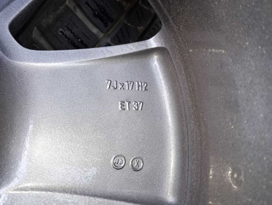 Jante WV - SKODA R17 ET 37, compatibile TIGUAN, KODIAK, AUDI Q3